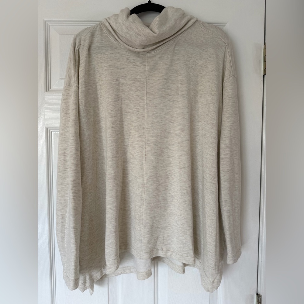 Athleta Women’s Light Gray Sweatshirt, Sz M, Activewear, Athleisure, Casual